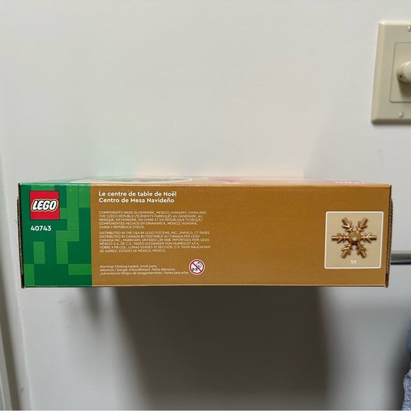 SALE Sealed LEGO Christmas Table Decoration Set 40743 with candle and greenery - Picture 3 of 6